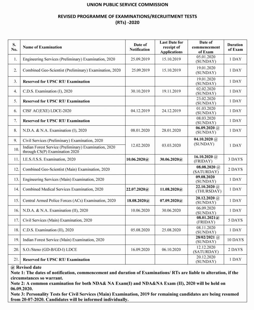 upsc-prelims-2020-exam-dates-are-out-new-upsc-calendar