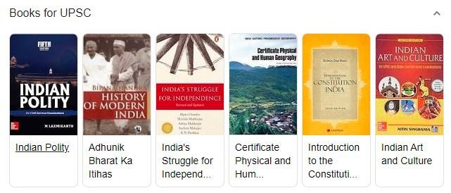 Best Books for UPSC