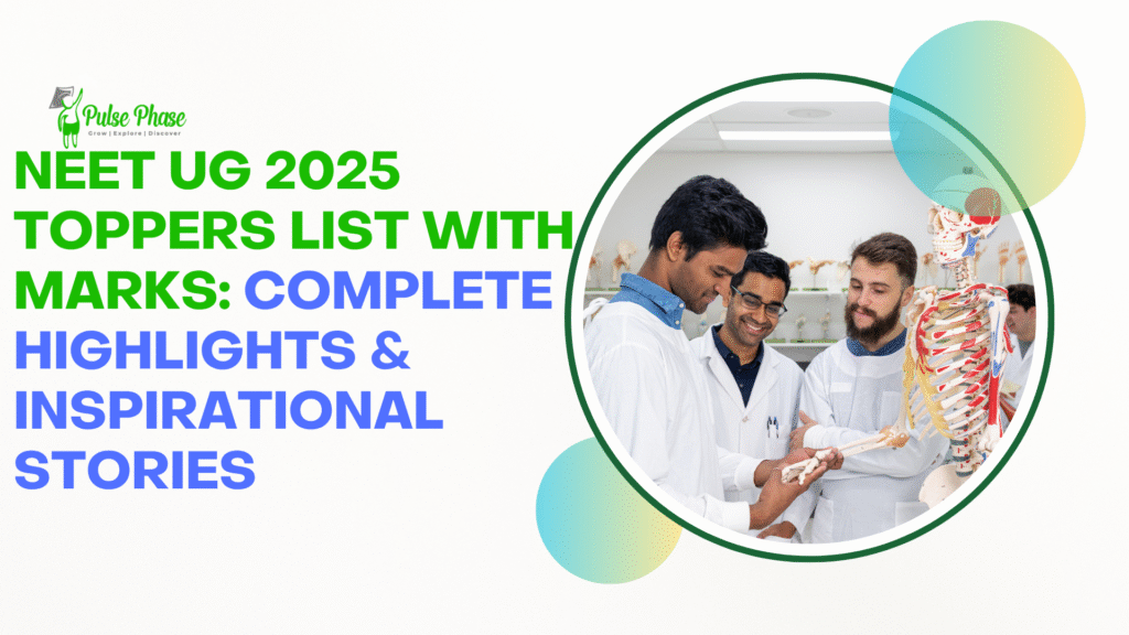 NEET UG 2025 Toppers List with Marks: Complete Highlights & Inspirational Stories