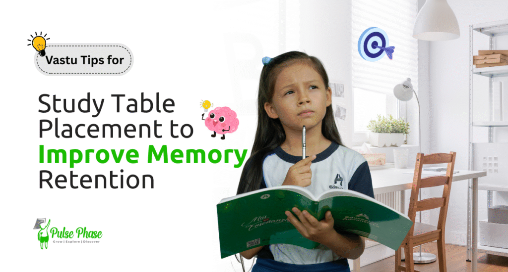Vastu Tips for Study Table Placement to Improve Memory Retention