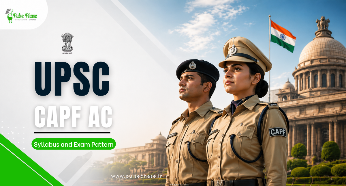 UPSC CAPF AC 2026 Syllabus and Exam Pattern