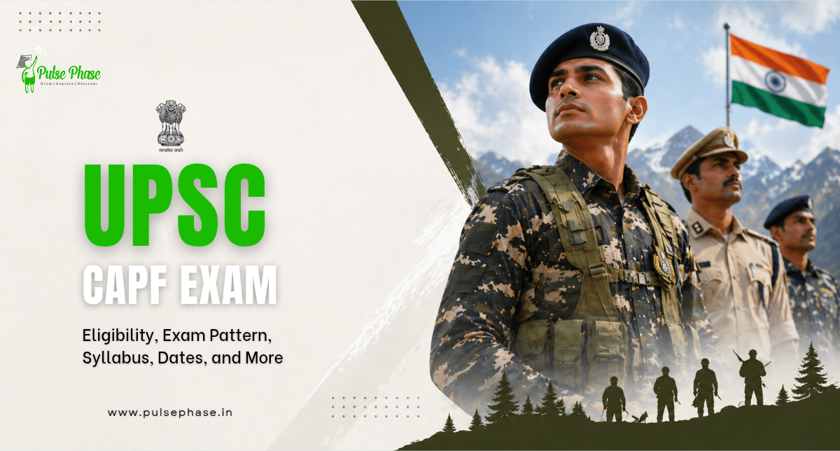 UPSC CAPF Exam 2026 – Eligibility, Exam Pattern, Syllabus, Dates, and More